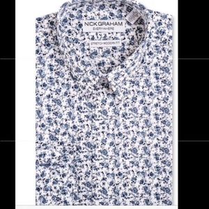 Nick Graham stretch Modern fit washable shirt